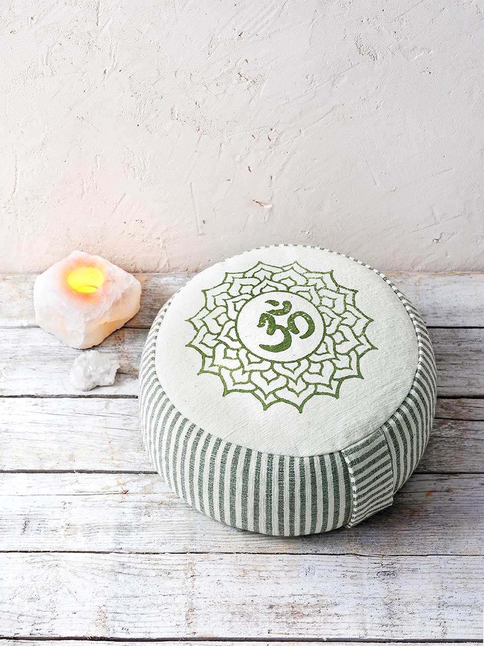 Yogakissen OM - Calm Beige