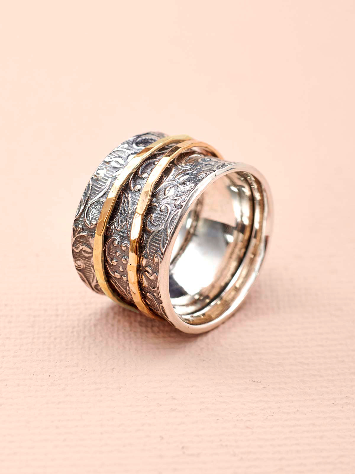 Meditationsring Gold