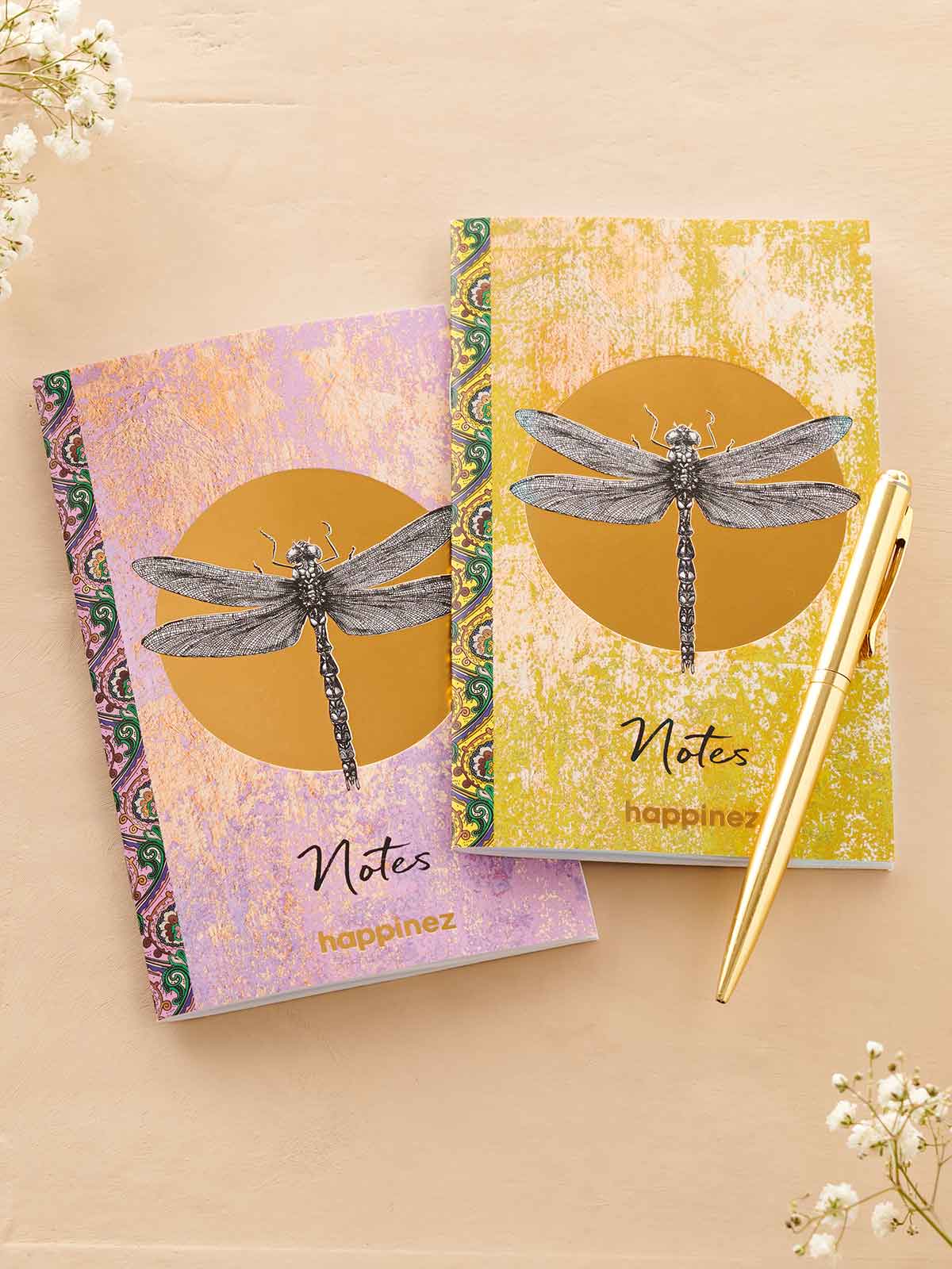 Kleine Notizbücher Set Libelle