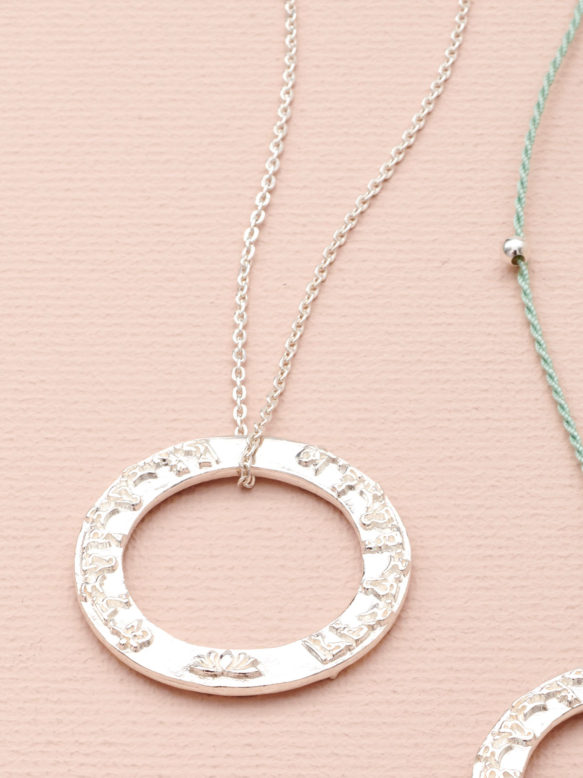 Tara Mantra Kette Silber