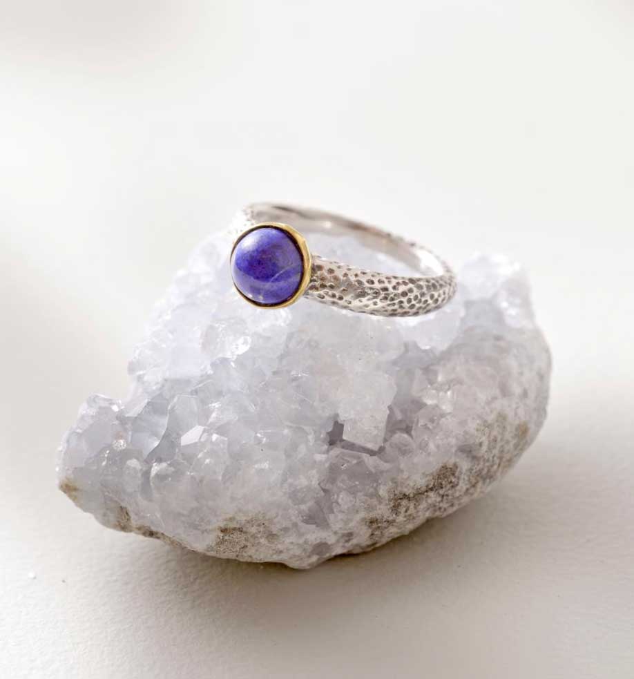Lapislazuli Ring Blue Moon