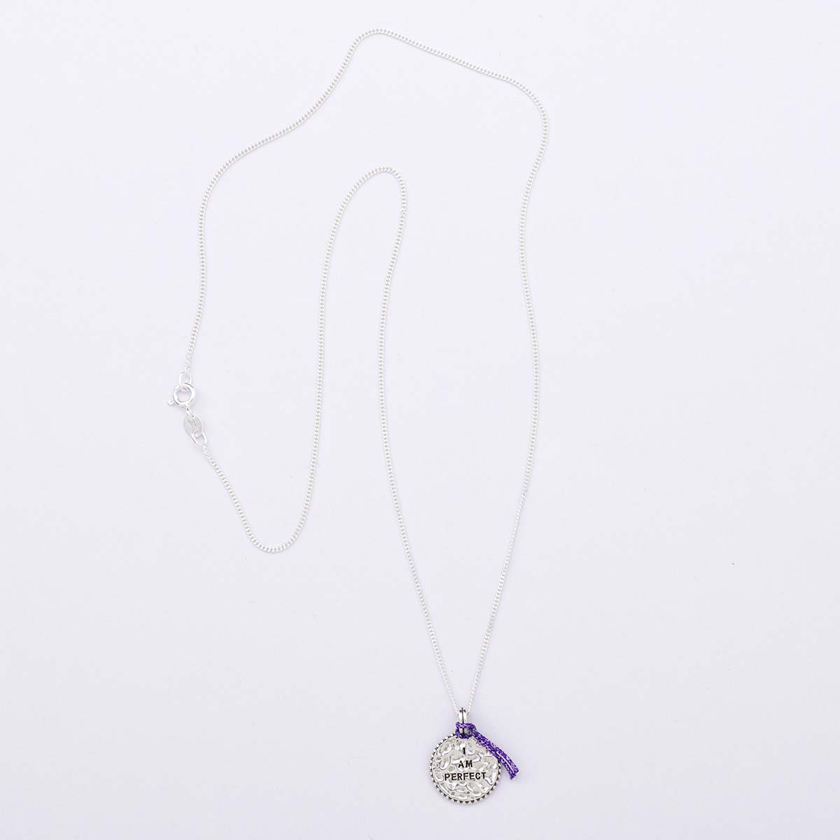 Amulett-Kette I AM PERFECT Silber